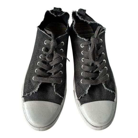 Maurices Polly Denim Raw-Edge Canvas Sneakers Women’s Size 9M (Discontinued) - Picture 3 of 11